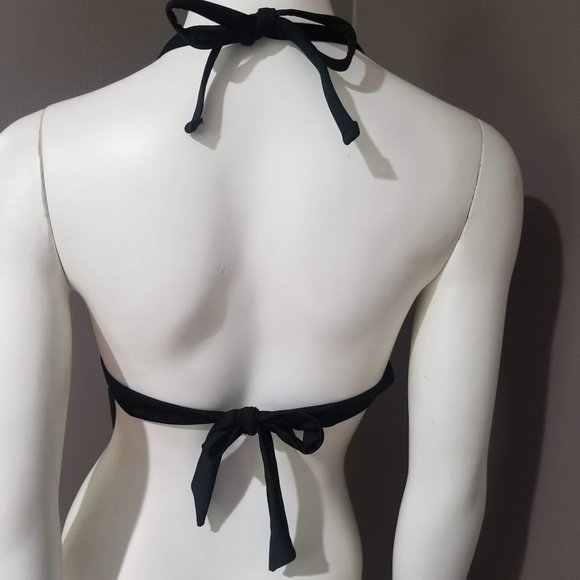 DKNY Triangle Halter Bikini Top Size Small - Picture 4 of 9